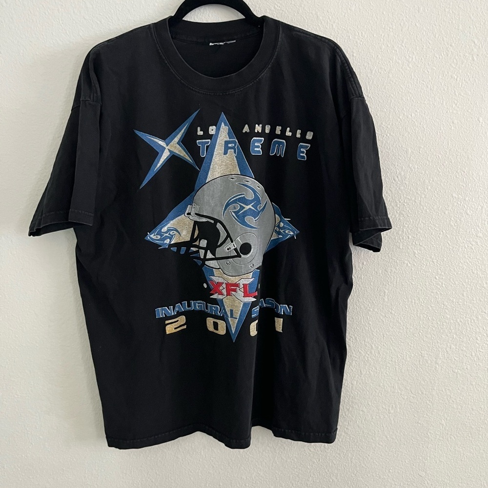 LOS ANGELES XTREME XFL FOOTBALL T-SHIRT L